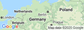 Saxony Anhalt map